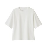 婦人　涼感ＵＶカットクルーネックワイド半袖Ｔシャツ