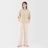 婦人　涼感ＵＶカットクルーネックワイド半袖Ｔシャツ