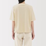 婦人　涼感ＵＶカットクルーネックワイド半袖Ｔシャツ