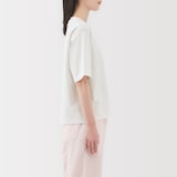 婦人　涼感ＵＶカットクルーネックワイド半袖Ｔシャツ