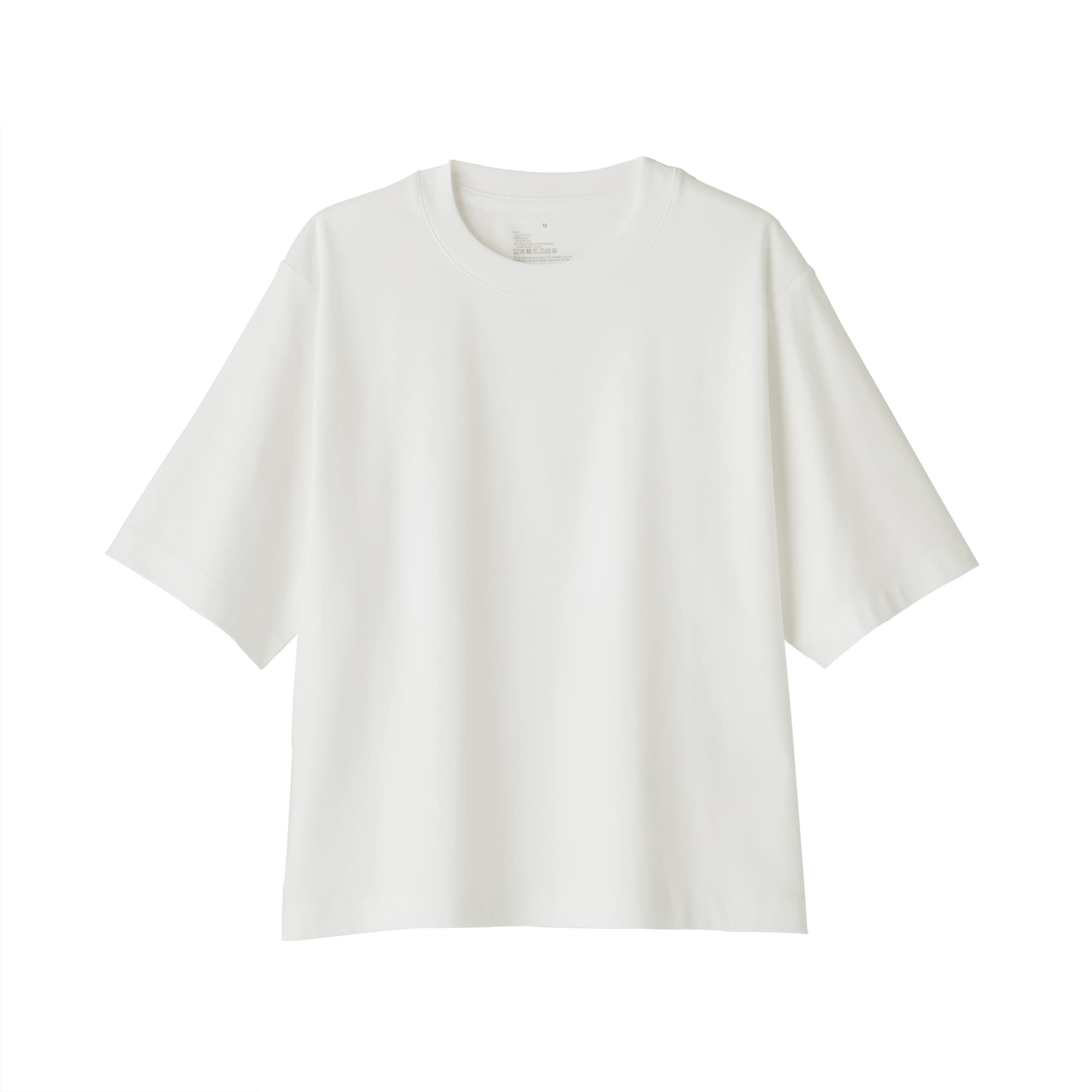 婦人　涼感ＵＶカットクルーネックワイド半袖Ｔシャツ