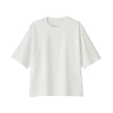 婦人　涼感ＵＶカットクルーネックワイド半袖Ｔシャツ