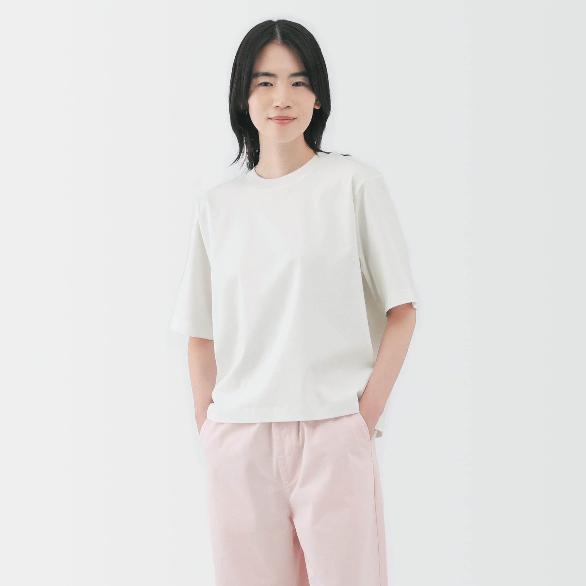 Tシャツ(半袖/袖なし) Baserange/ VEIN TEE COTTON RIB /S Vein Tee - Cotton Rib | EUREKA FACTORY HEIGHTS