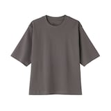 婦人　涼感ＵＶカットクルーネックワイド半袖Ｔシャツ