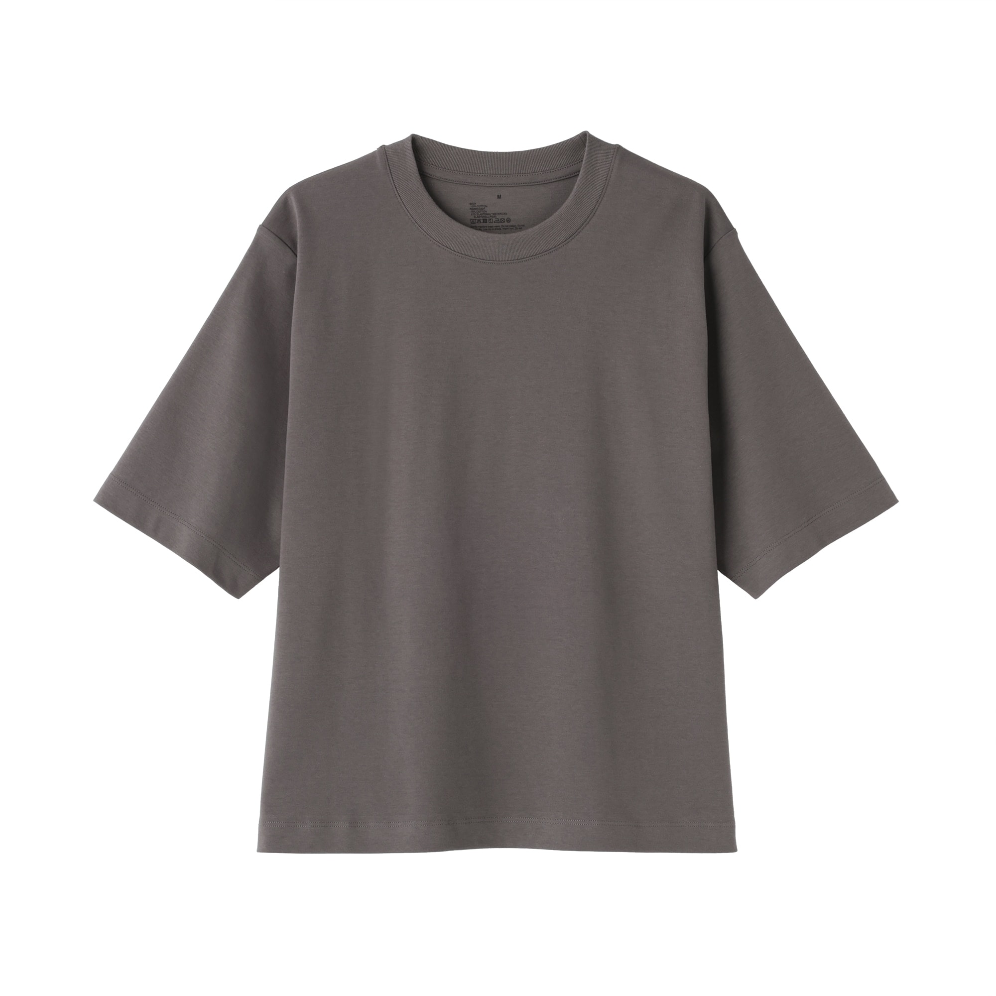 婦人　涼感ＵＶカットクルーネックワイド半袖Ｔシャツ