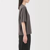 婦人　涼感ＵＶカットクルーネックワイド半袖Ｔシャツ