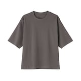 婦人　涼感ＵＶカットクルーネックワイド半袖Ｔシャツ