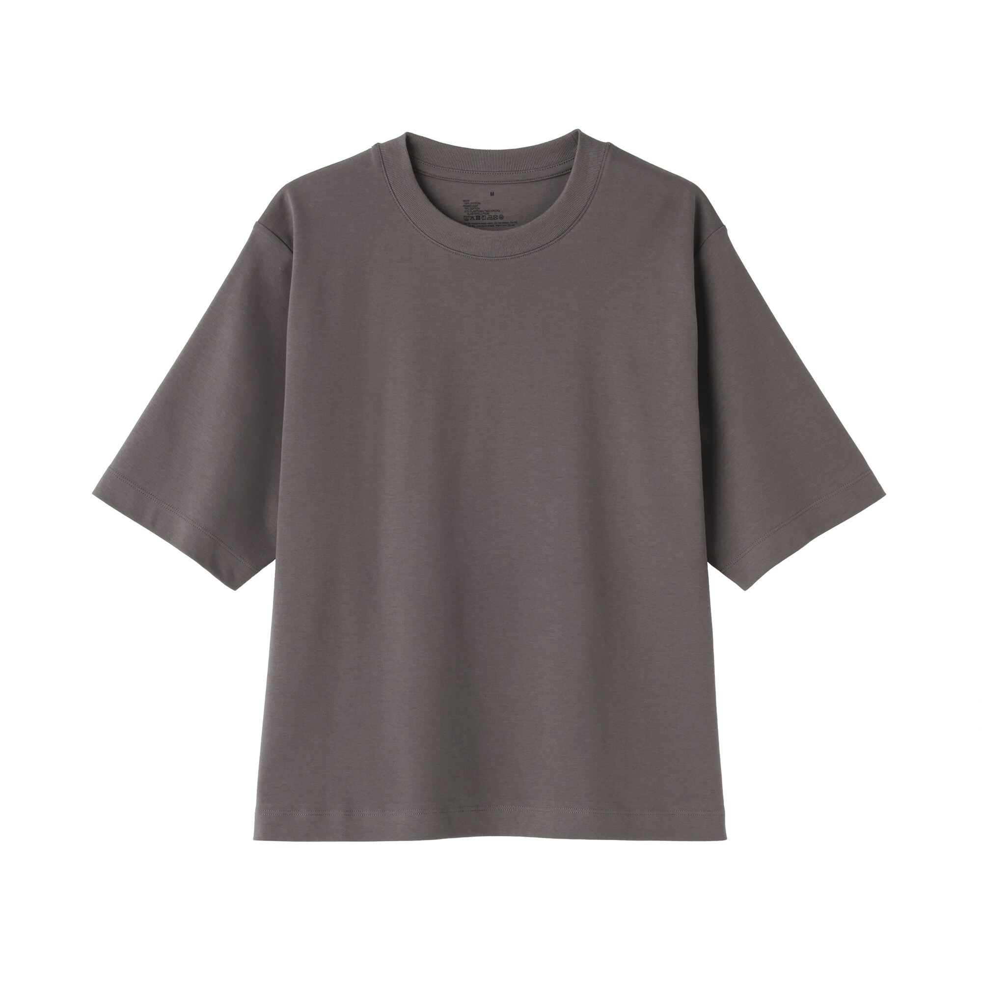 婦人　涼感ＵＶカットクルーネックワイド半袖Ｔシャツ