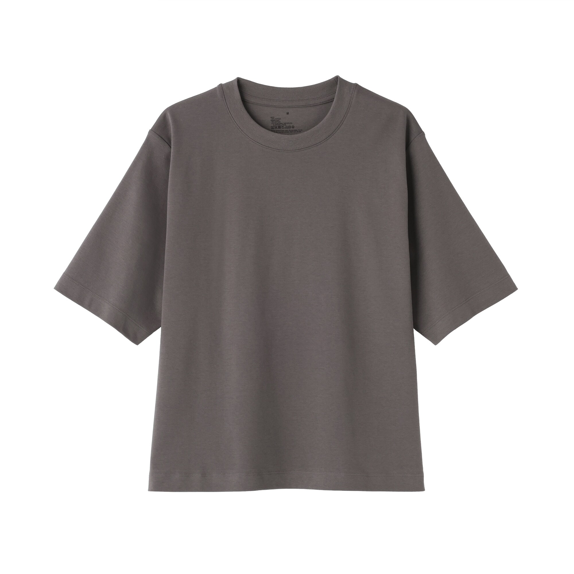 婦人　涼感ＵＶカットクルーネックワイド半袖Ｔシャツ