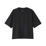 婦人　涼感ＵＶカットクルーネックワイド半袖Ｔシャツ