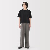 婦人　涼感ＵＶカットクルーネックワイド半袖Ｔシャツ