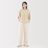 婦人　涼感ＵＶカットクルーネックワイド半袖Ｔシャツ