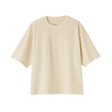 婦人　涼感ＵＶカットクルーネックワイド半袖Ｔシャツ
