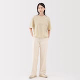 婦人　涼感ＵＶカットクルーネックワイド半袖Ｔシャツ