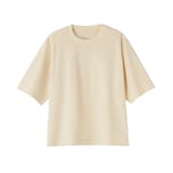 婦人　涼感ＵＶカットクルーネックワイド半袖Ｔシャツ