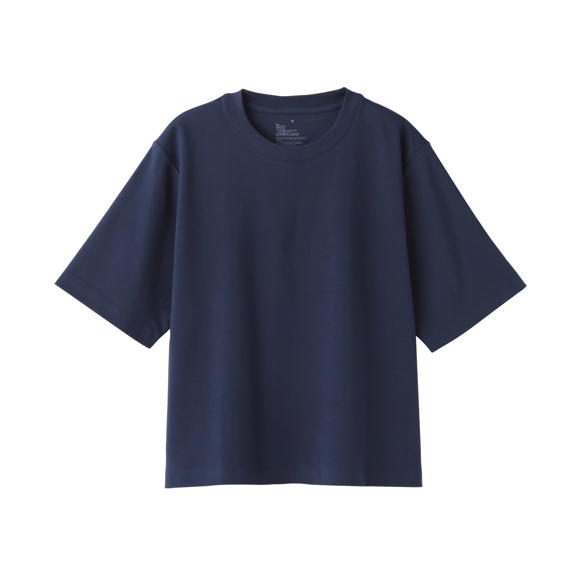 婦人　涼感ＵＶカットクルーネックワイド半袖Ｔシャツ