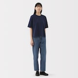 婦人　涼感ＵＶカットクルーネックワイド半袖Ｔシャツ
