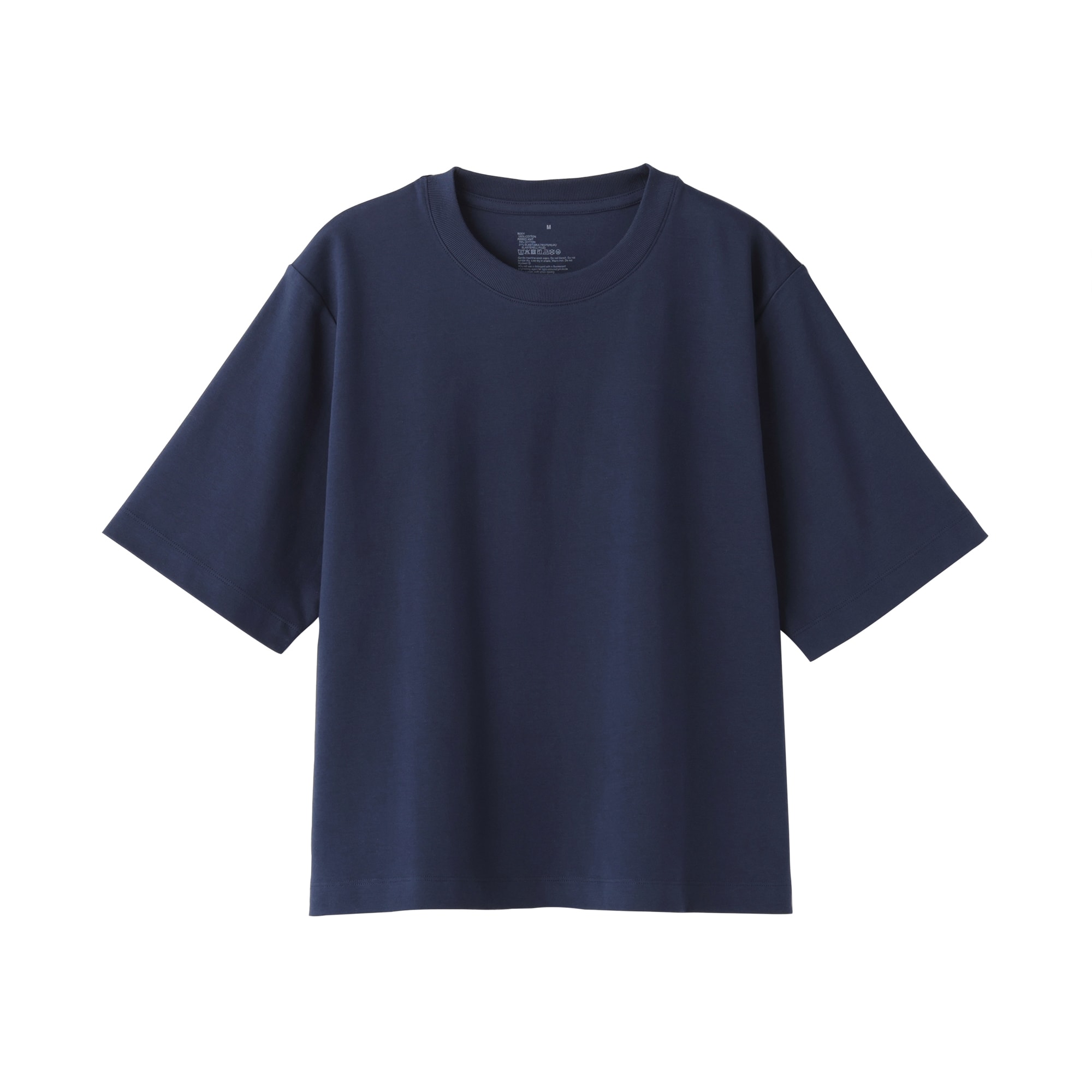 婦人　涼感ＵＶカットクルーネックワイド半袖Ｔシャツ