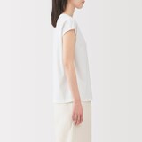 婦人　天竺編みフレンチスリーブＴシャツ