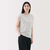 婦人　天竺編みフレンチスリーブＴシャツ