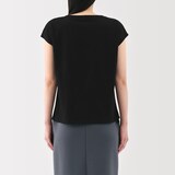 婦人　天竺編みフレンチスリーブＴシャツ