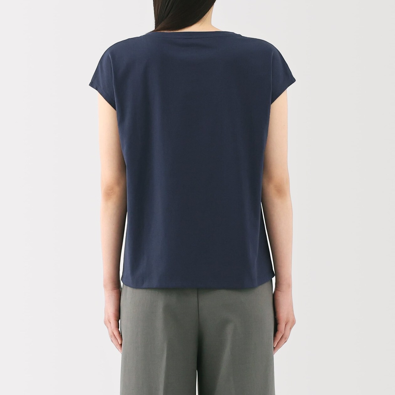 婦人　天竺編みフレンチスリーブＴシャツ