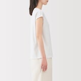 婦人　天竺編みフレンチスリーブＴシャツ