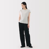 婦人　天竺編みフレンチスリーブＴシャツ