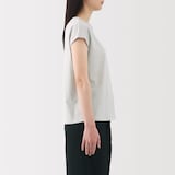 婦人　天竺編みフレンチスリーブＴシャツ