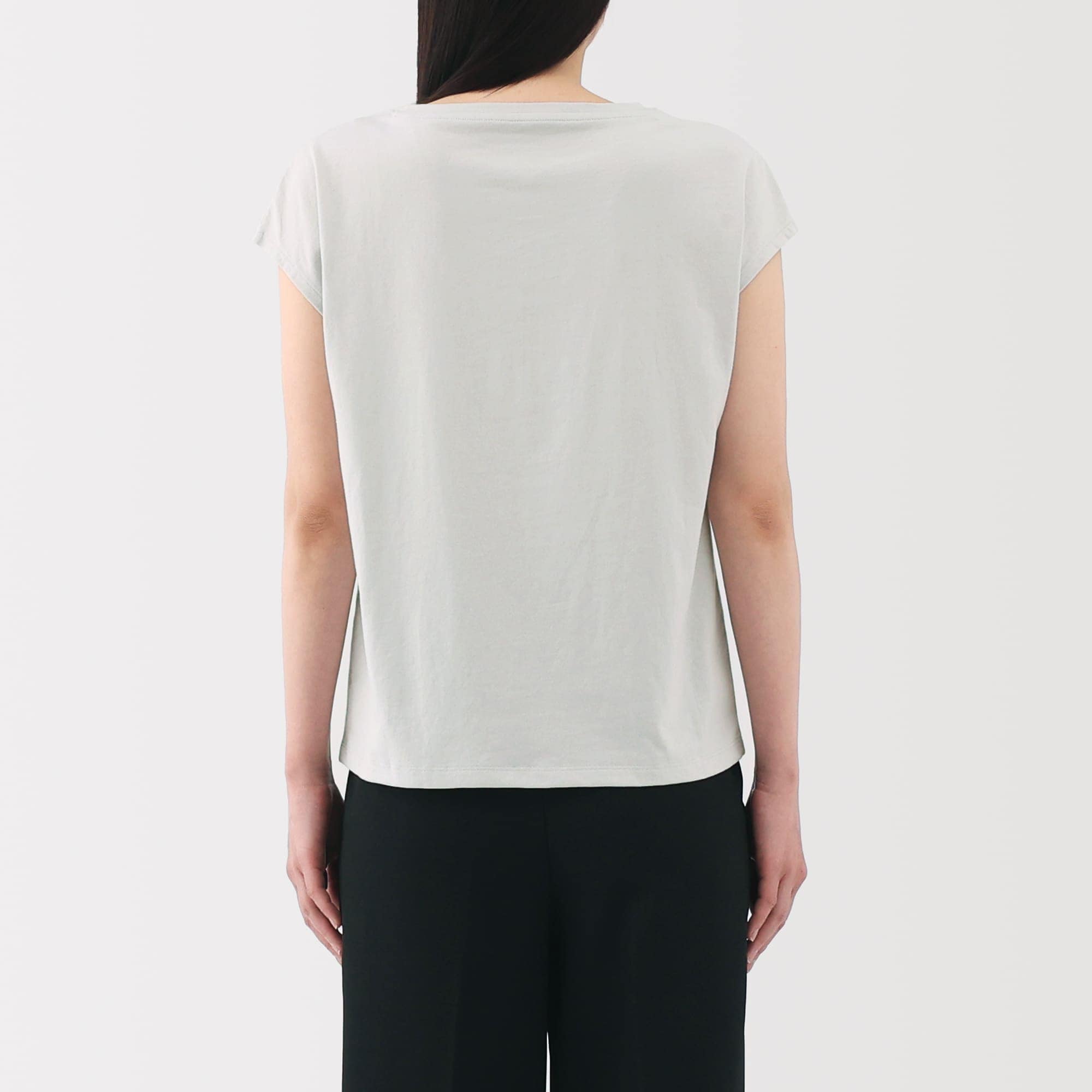 婦人　天竺編みフレンチスリーブＴシャツ