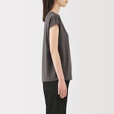 婦人　天竺編みフレンチスリーブＴシャツ