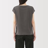 婦人　天竺編みフレンチスリーブＴシャツ