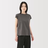 婦人　天竺編みフレンチスリーブＴシャツ