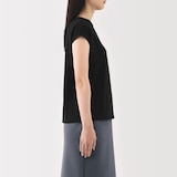 婦人　天竺編みフレンチスリーブＴシャツ