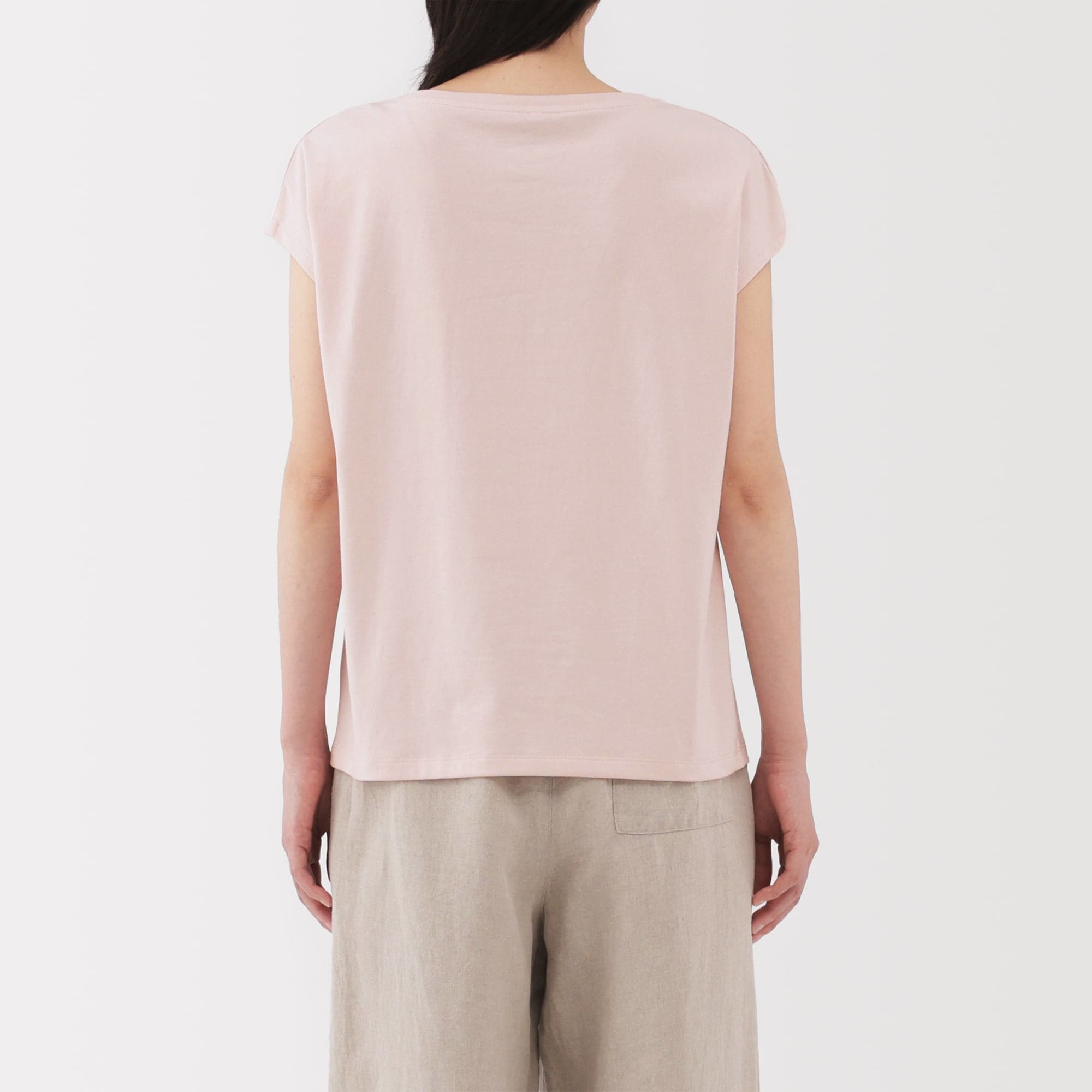 婦人　天竺編みフレンチスリーブＴシャツ