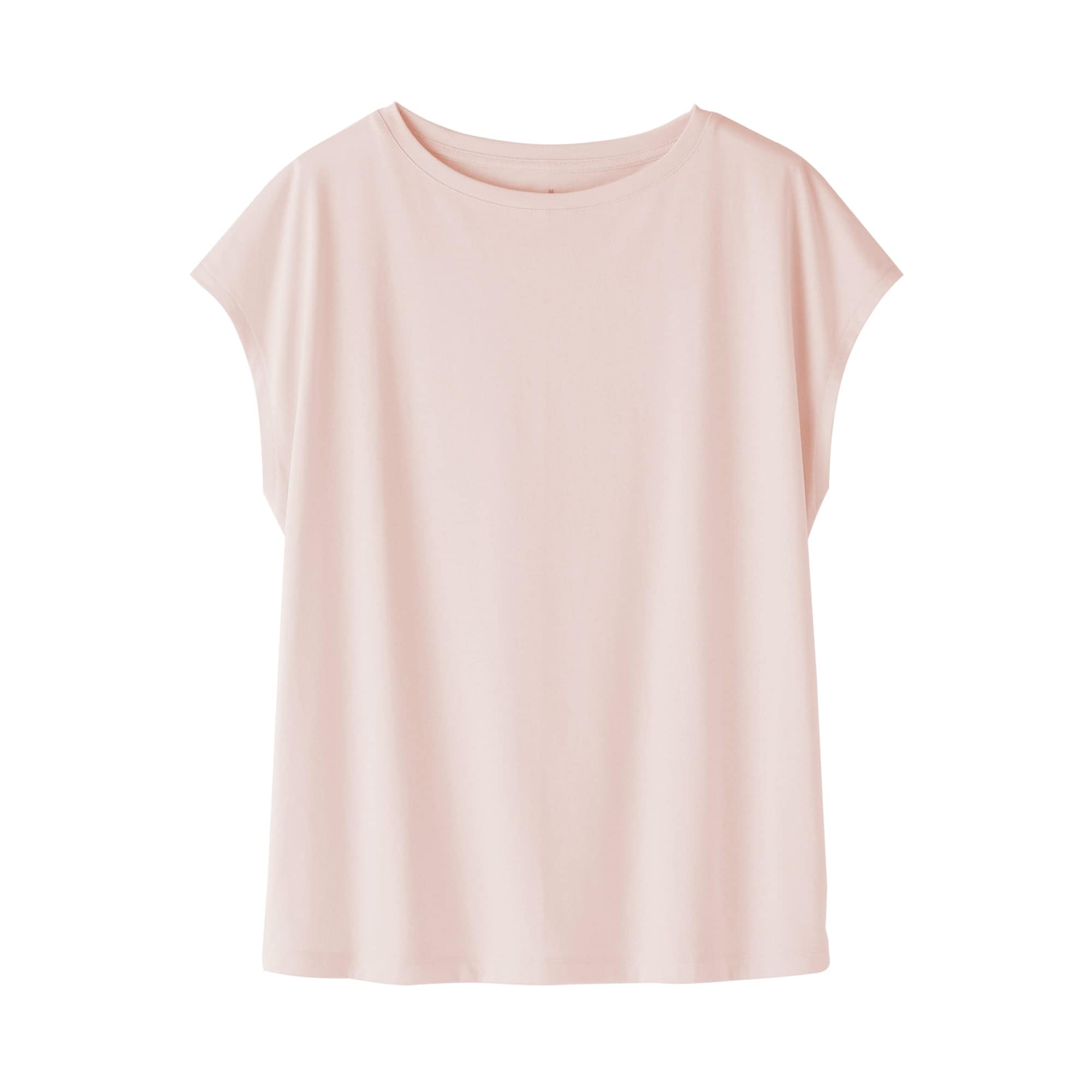 婦人　天竺編みフレンチスリーブＴシャツ