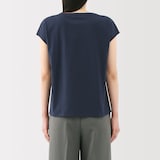 婦人　天竺編みフレンチスリーブＴシャツ