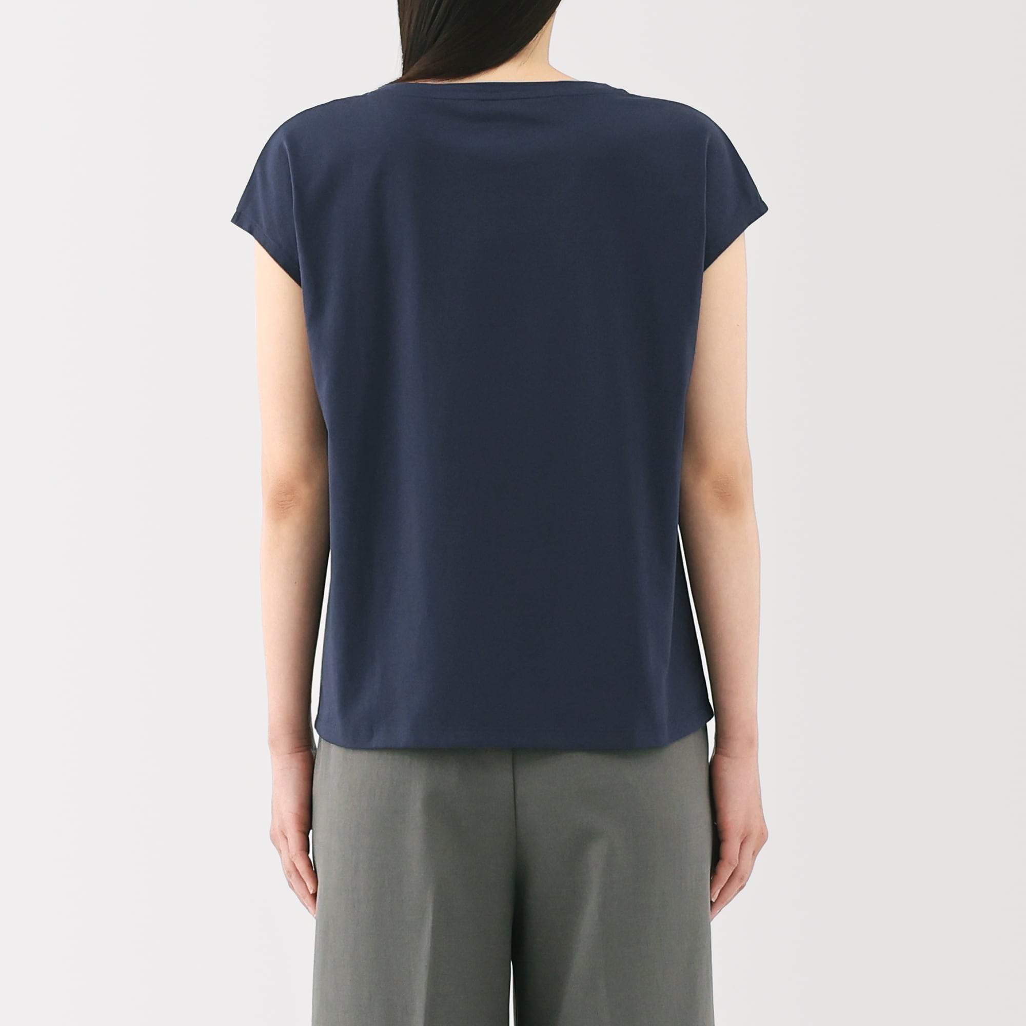 婦人　天竺編みフレンチスリーブＴシャツ