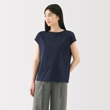 婦人　天竺編みフレンチスリーブＴシャツ