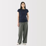 婦人　天竺編みフレンチスリーブＴシャツ