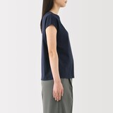 婦人　天竺編みフレンチスリーブＴシャツ