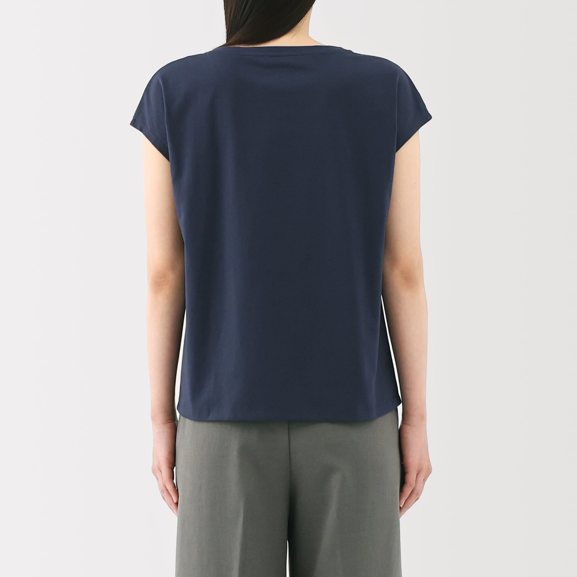 婦人　天竺編みフレンチスリーブＴシャツ