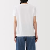 婦人　天竺編みクルーネック半袖Ｔシャツ