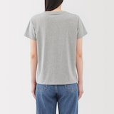 婦人　天竺編みクルーネック半袖Ｔシャツ