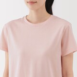 婦人　天竺編みクルーネック半袖Ｔシャツ