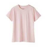 婦人　天竺編みクルーネック半袖Ｔシャツ