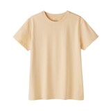 婦人　天竺編みクルーネック半袖Ｔシャツ