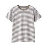 婦人　天竺編みクルーネック半袖Ｔシャツ