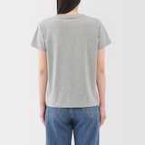 婦人　天竺編みクルーネック半袖Ｔシャツ