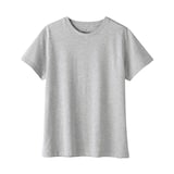 婦人　天竺編みクルーネック半袖Ｔシャツ